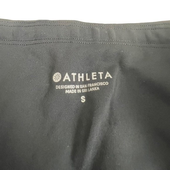 Athleta Womens Black All In High Rise Cropped Leggings Size‎ Small - Picture 9 of 10